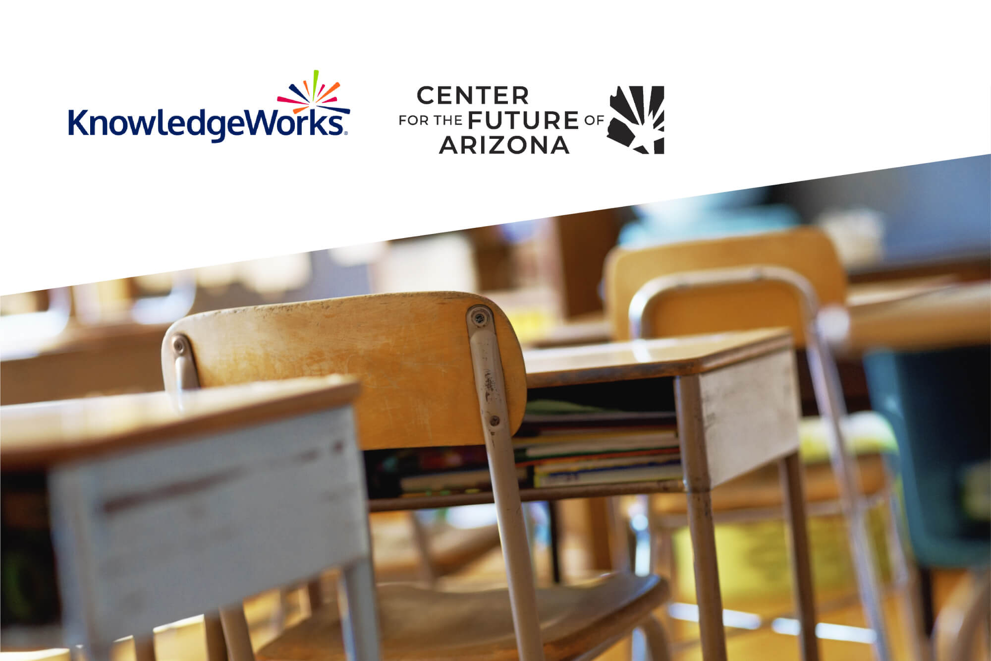 Classroom with KnowledgeWorks and Center for the Future of Arizona logos