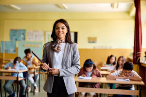 Students and faculty in classroom